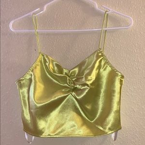 SUPER CUTE satin tank!